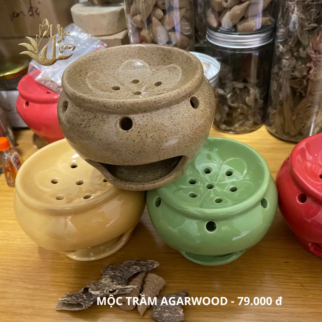 Premium Glazed Agarwood Burner – Ceramic Incense Stove for Chips, Cones &amp; Herbal Blends (13 cm Diameter)